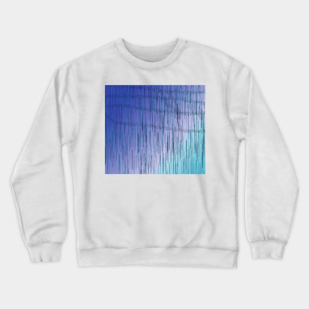 Looking into the rain Crewneck Sweatshirt by puravidavisions